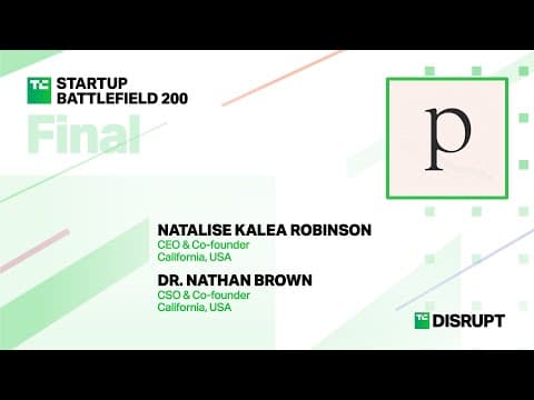 Finalist Paralell Health Pitches at Startup Battlefield | TechCrunch Disrupt 2023