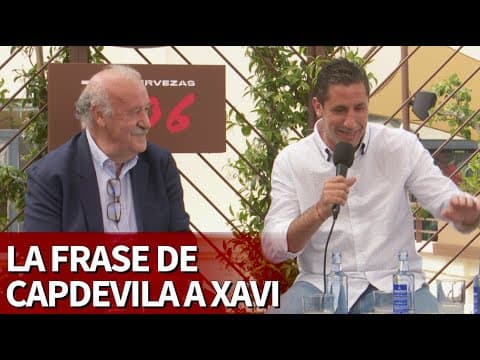 La frase de Capdevila a Xavi en el túnel de vestuarios antes de la final de la Euro2008