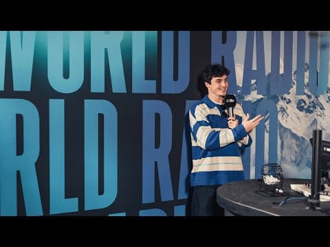 Henri PFR at the One World Radio Studio | Tomorrowland Winter 2024