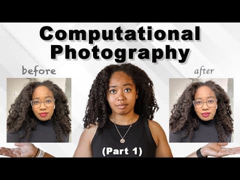 What Is Computational Photography?