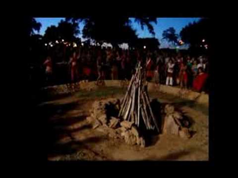Boom Festival 2008 Sacred Fire (the first flame)