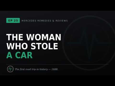 The Woman Who Proved The Car Actually Worked | Bertha Benz 1888