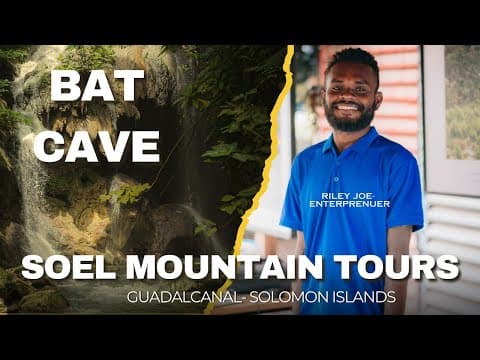 Hiking the Guadalcanal forest Batcave Solomon Islands with Soel Mountain Tours