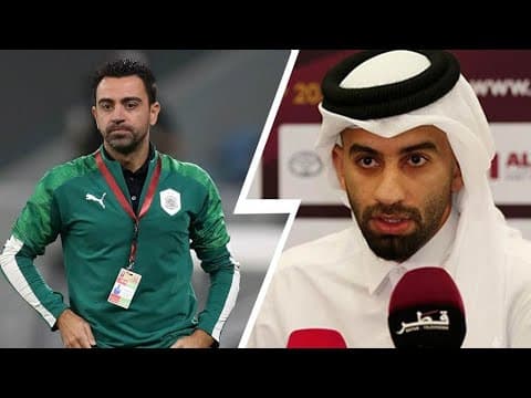 El CEO del Al-Sadd: "No podemos dejar que Xavi se vaya en este momento"