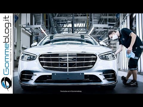 2021 Mercedes S-Class - ASSEMBLY PRODUCTION (German Car Factory 56)
