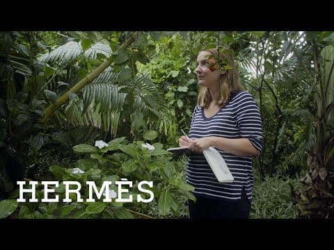 The beauty of nature inspires Hermès’ silk scarves designers | Hermès Footsteps Across The World