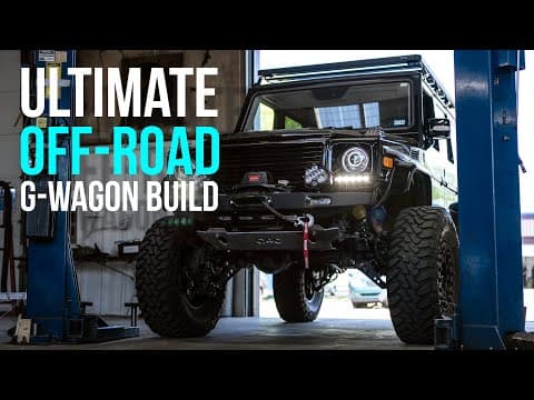Overland build on a 2006 G55 AMG