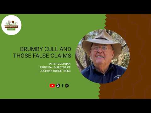 Brumby Cull and those false ISC's claims with Peter Cochran on The Country Telegraph.