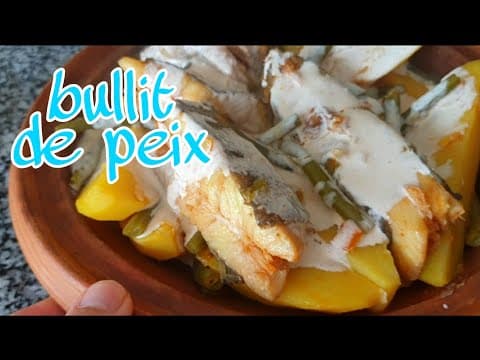 Receta del Bullit de Peix de Ibiza con pescado de la lonja de Marruecos