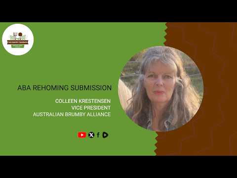 ABA rehoming submission with Colleen Krestensen on The Country Telegraph.
