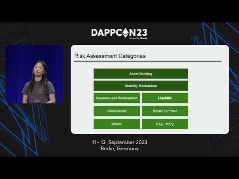 Building a Stablecoin Risk Framework - Tammy Yang