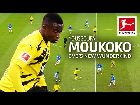 Moukoko becomes the Bundesliga's youngest ever player