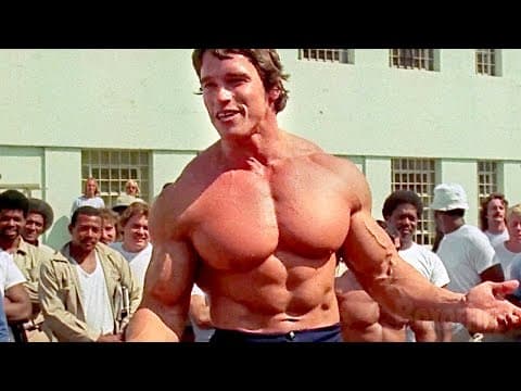 Arnold & Franco Visit Terminal Island Prison - 1975 Extended Footage #bodybuilding #health