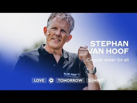 Stephan van Hoof: Circular water for all (hosted by VITO)