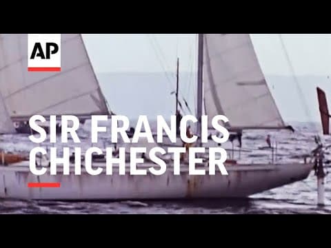 Sir Francis Chichester Returns - 1967 | Movietone Moment | 28 May 2021