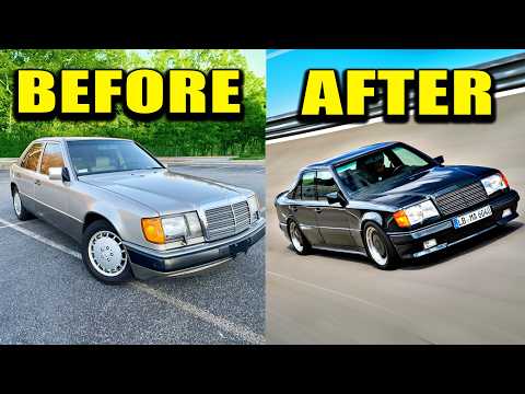 Turning My $100 Mercedes Into an AMG HAMMER!