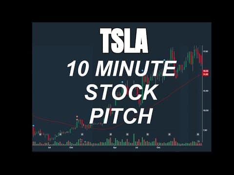 Why Tesla Could be a Great Investment (Stock Pitch Example)