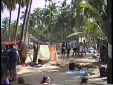 Goa Hippie Market In Its Hayday