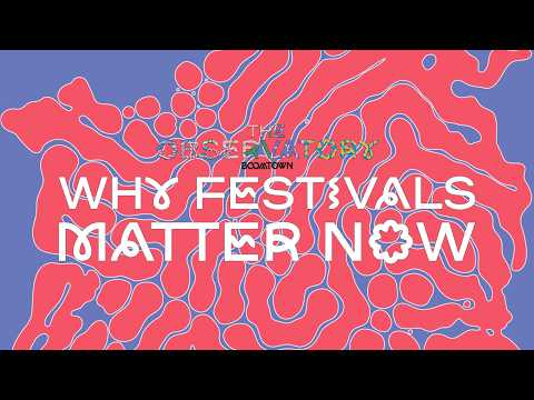 Why Do Festivals Matter Now ๐ฌ The Observatory Podcast | Episode 1