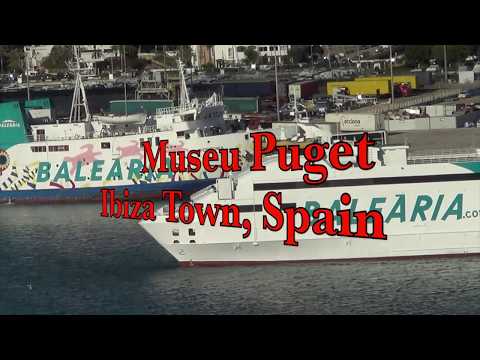 SPANISH ART! A fleeting visit to Museu Puget, Ibiza, Spain.