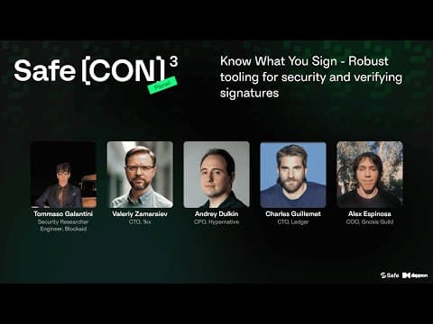 Know What You Sign- Robust Tooling for Security and Verifying Signatures