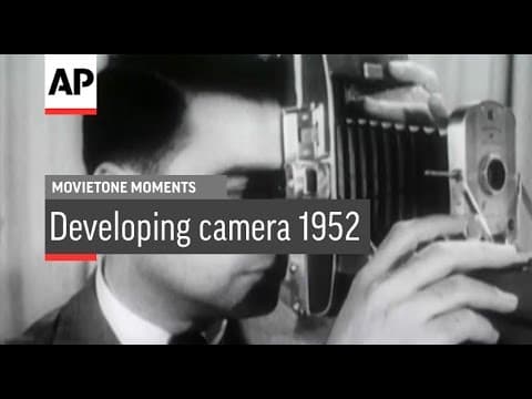 Quick Developing Camera - 1948 (Movietone Moment)