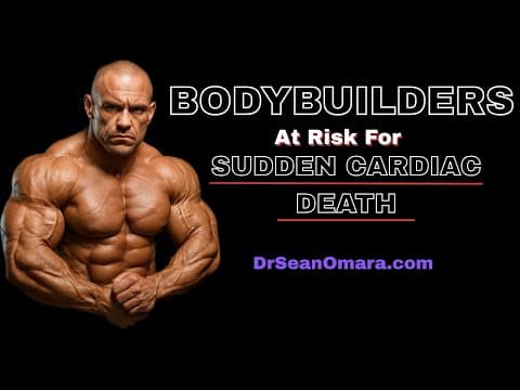 Study: Amateur BodyBuilders have 10 X Risk of sudden cardiac death & Pros have 90 X! Why?