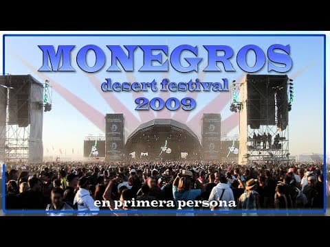 MONEGROS FESTIVAL!! 2009 pov 🎊LIFE TECHNO💃 CARL COX - SVEN VATH - RICHIE HAWTIN...