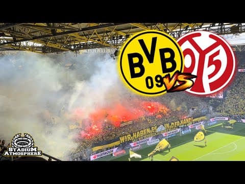 Full stadium atmosphere, BVB v Mainz 05, final day