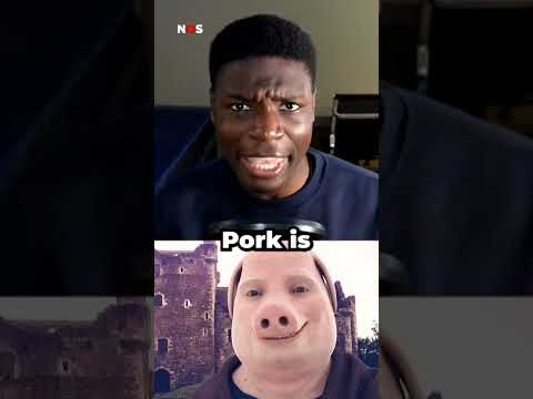 Protest for fake John Pork in Ireland (NOS Jeugdjournaal news)