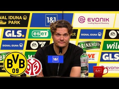 Edin Terzic's press conference after the final-day draw