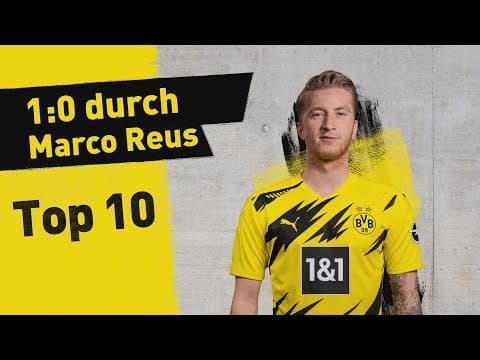 Top 10 opening goals by Reus