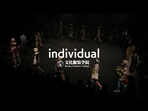 Bunka Fashion College students show at Tokyo fashion week