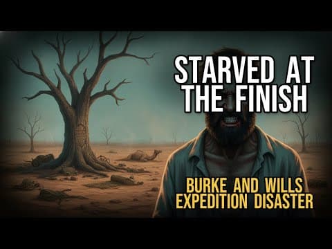 Burke and Wills (1860-1861): Crossing Australia and starving on the return