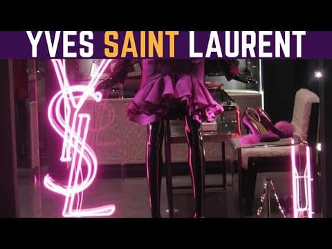 Yves Saint Laurent Documentary Fashion Film: The History of the House of Yves Saint Lauren