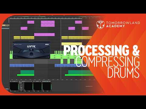 How to Process & Compress Drums for Melodic Techno (Ableton Tutorial)