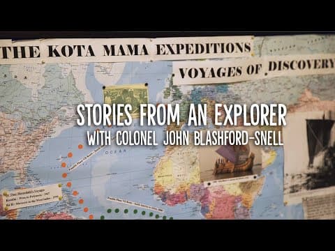 Stories from an Explorer with Colonel John Blashford-Snell