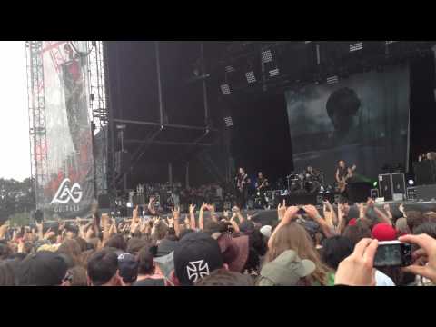 Hellfest 2012-Trivium -Pull harder on the strings of your martyr