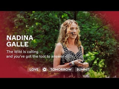 Nadina Galle: the wild is calling - and you've got the tool to answer