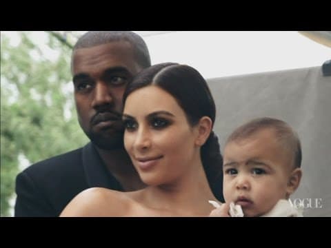 Behind the Scenes: Kanye West and Kim Kardashian Land Vogue Cover