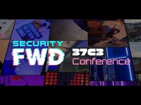 A visitor's tour of the 37th Chaos Communication Congress