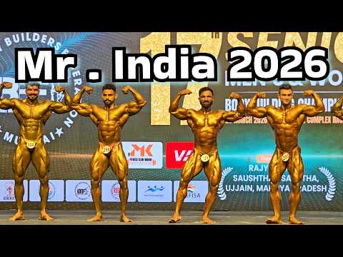 Mr India 2026 #bodybuildingcompetition #india
