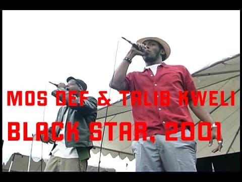 Black Star (Mos Def & Talib Kweli) – Live Performance, 2001 | Full Set