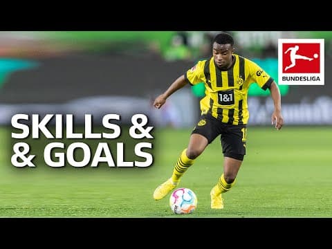 Moukoko skills and goals for Dortmund