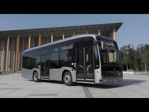 New 2025 Mercedes e Citaro K revealed! First test drive