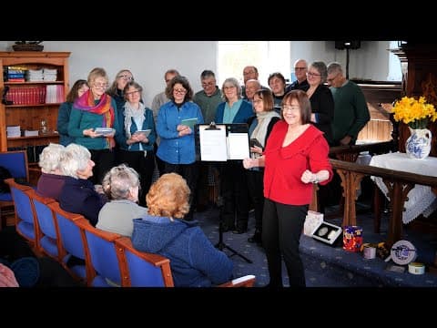Yn Arragh Feayr: A concert of Manx song from Caarjyn Cooidjagh, & the RBV award to Annie Kissack