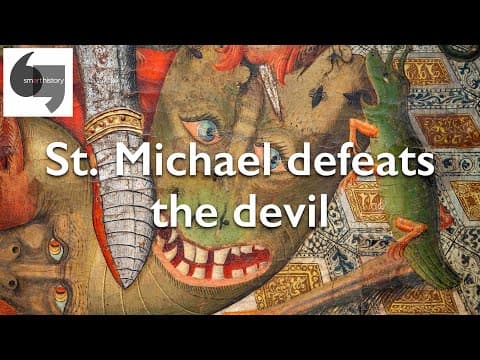Smarthistory: St Michael Defeats the Devil in Renaissance Spain