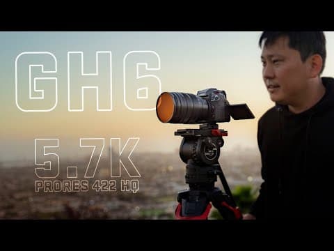 Panasonic Lumix GH6 - Mirrorless Camera for Pro Filmmakers