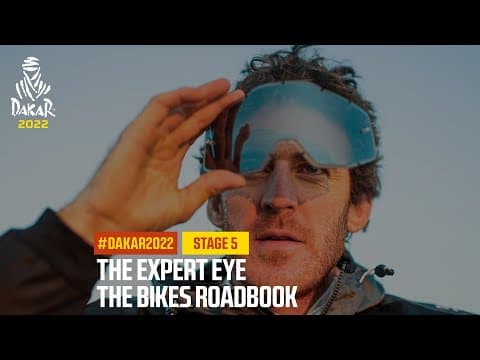 The bikes roadbook - The expert eye - Stage 5 - #Dakar2022