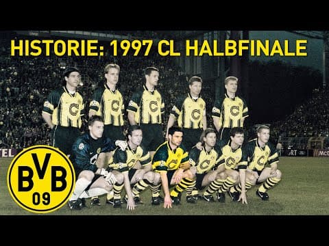 Champions League semi-final 1st leg 1997 vs Manchester United